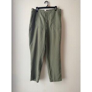 Chico's Pull On Green Casual Pants Womens Size 14 Modal Blend Loungewear Comfort